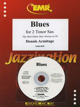 Illustration de Collection "Jazzination" avec piano + CD - Blues