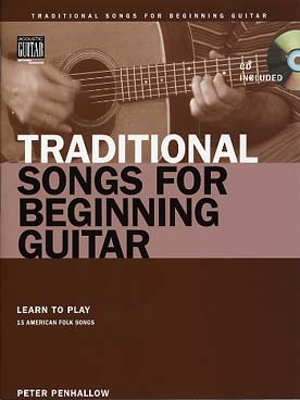 Illustration de Traditional songs for the beginning guitarist avec CD