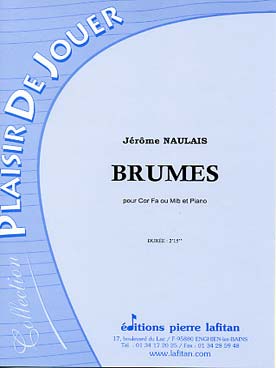 Illustration de Brumes pour cor en fa ou mi b