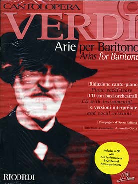 Illustration rossini arias pour baryton avec cd