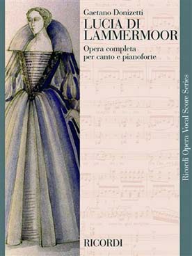 Illustration de Lucia di Lammermoor (texte italien, SATB et piano)