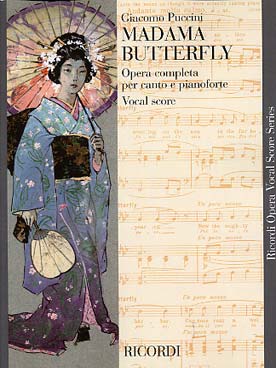 Illustration de Madame Butterfly (texte italien/anglais)