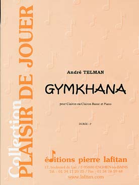 Illustration de Gymkhana pour clairon ou clairon basse et piano