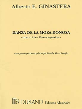 Illustration de Danza de la Moza Donosa (extrait des Danzas argentinas, tr. Mercer Douglas)