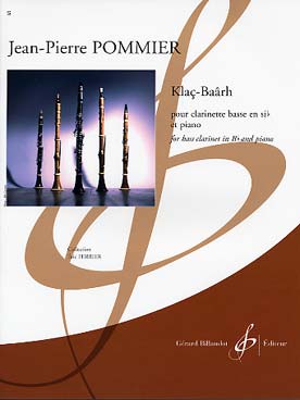 Illustration de Klaç-Baârh pour clarinette basse et piano