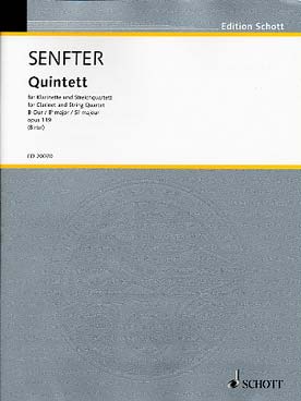 Illustration senfter quintette op. 119 en si b maj
