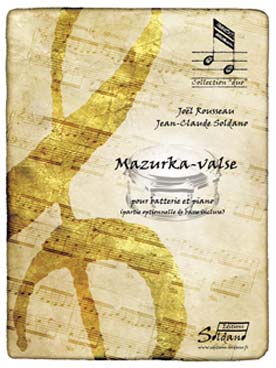 Illustration de Mazurka valse (batterie et piano, basse)