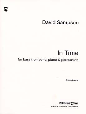 Illustration de In time pour trombone basse, piano et percussion