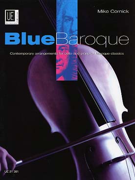 Illustration de BLUE BAROQUE : 8 arrangements modernes d'auteurs baroques, par Mike Cornick