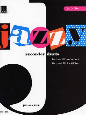 Illustration de Jazzy recorder duets (2 flûtes alto)