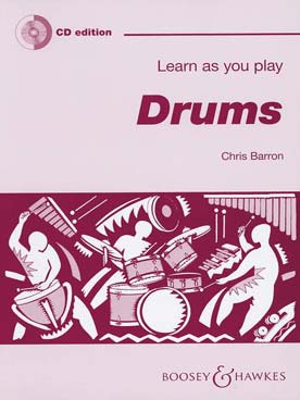 Illustration de Learn as you play drums avec CD