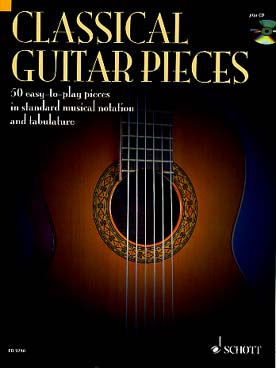 Illustration classical guitar pieces (tr. schmidt)