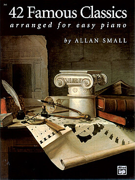 Illustration de 42 FAMOUS CLASSICS for easy piano (tr. Small)