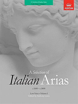 Illustration de A SELECTION OF ITALIAN ARIAS 1600-1800 - Vol. 1 : voix basse