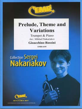 Illustration de Prélude, thème et variations pour cor, tr. Nakariakov pour trompette si b