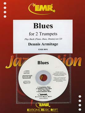 Illustration armitage jazzination avec cd : blues
