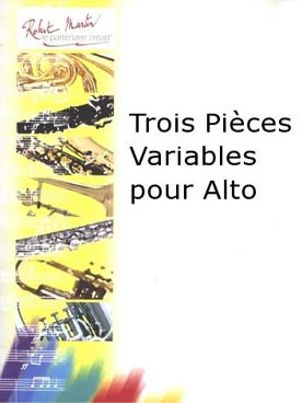 Illustration de 3 Pièces variables : 3 niveaux différents avec le même accompagnement piano