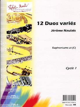 Illustration de 12 Duos variés pour euphoniums en ut