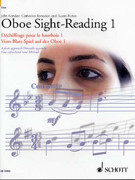 Illustration de DÉCHIFFRAGE POUR LE HAUTBOIS (oboe sight-reading) - Vol. 1 (Kember/Ramsden/Purton)
