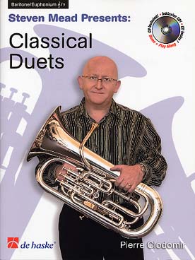 Illustration de Duos classiques pour euphonium, à jouer à 2 ou avec le CD play-along inclus