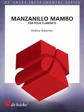 Illustration de Manzanillo mambo pour 4 clarinettes