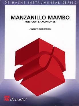 Illustration de Manzanillo mambo pour quatre saxophones