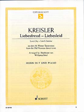 Illustration de Liebesfreud - Liebesleid (tr. Birtel)