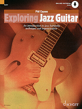 Illustration capone exploring jazz guitar