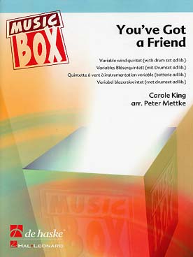 Illustration de You've got a friend pour quintette à vent à instrumentation variable