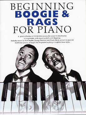 Illustration de BEGINNING BOOGIE & RAGS : 14 morceaux faciles