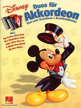 Illustration de DISNEY DUETS : 12 Airs des films de Walt Disney