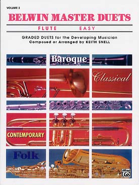 Illustration belwin master duets easy vol. 2 flute