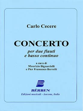 Illustration de Concerto pour 2 flûtes et basse continue