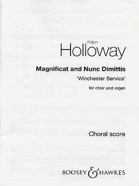 Illustration de Magnificat and Nunc Dimittis pour chœur SATB et orgue