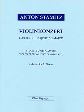 Illustration stamitz concerto en sol maj