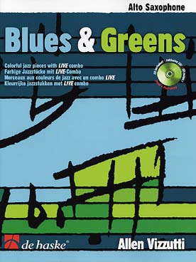 Illustration vizzutti blues & greens avec cd