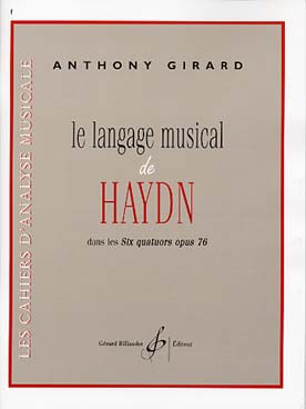 Illustration de Analyse du langage musical de Haydn dans les 6 quatuors op. 76
