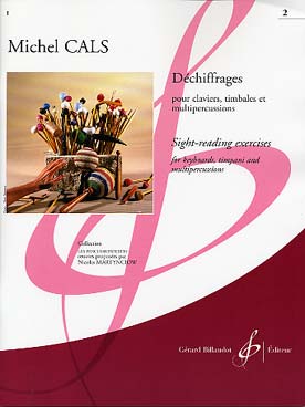 Illustration de Déchiffrages pour claviers, timbales et multipercussions - Vol. 2