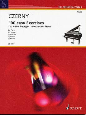 Illustration czerny op. 139 100 exercices commencants
