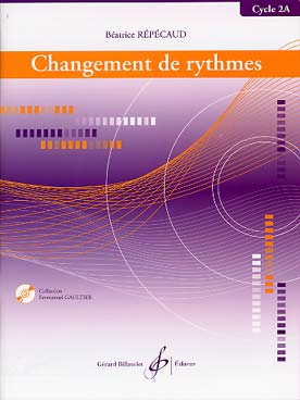 Illustration de Changement de rythmes : apprentissage du rythme, par la variation de séquences en polyrythmie, avec CD play-along - Cycle 2 A