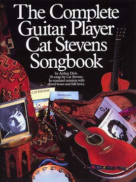 Illustration cat stevens the complete guitar player