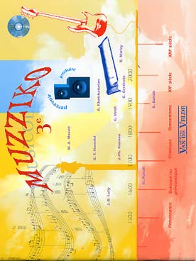 Illustration de MUZZIKO 3e - Livret + CD