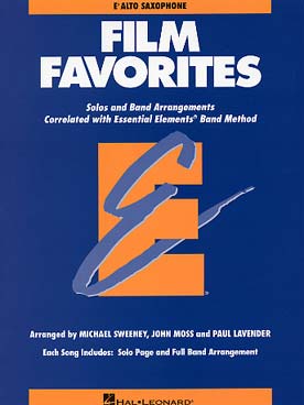 Illustration de FILM FAVORITES saxophone alto