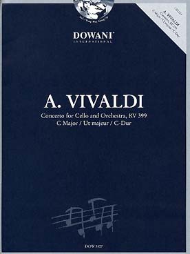 Illustration vivaldi concerto rv 399 en do maj