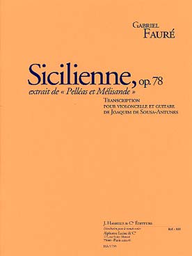 Illustration de Sicilienne op. 78 (tr. de Sousa-Antunes)