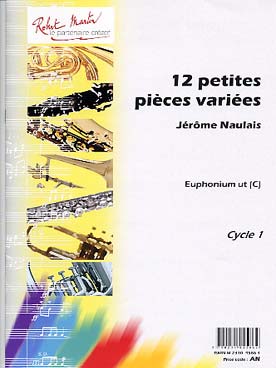 Illustration de 12 Petites pièces variées pour euphonium en ut
