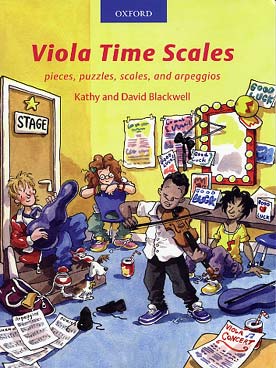 Illustration de Viola time scales : gammes, arpèges et morceaux faciles - Nouvelle édition 2012
