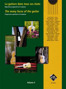 Illustration de La GUITARE DANS TOUS SES ÉTATS : Recueils de compositions originales d'auteurs actuels - Série 1 Vol. 5