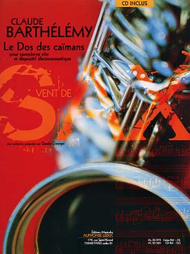 Illustration de Le Dos des caïmans pour saxophone alto et dispositif électroacoustique (CD) (extrait de la suite Irrawady)
