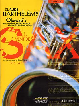 Illustration de Okawati's pour saxophone alto ou soprano et dispositif électroacoustique (CD)